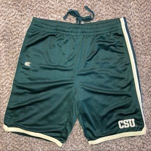 Men’s Colosseum Colorado State Rams Shorts size Large.